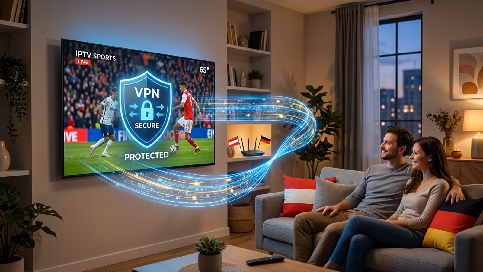 VPN za IPTV 2026 — Trebate li ga u Austriji i Njemačkoj?